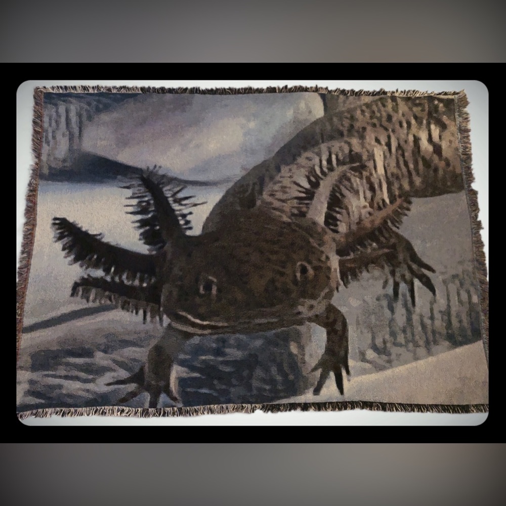 Axolotl Woven Blanket 50”x60”— Axle
